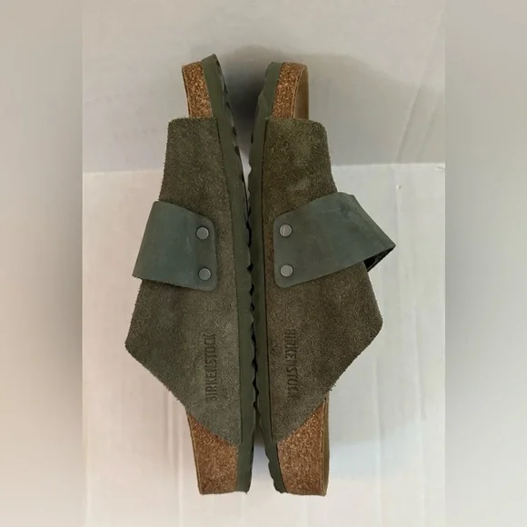 🧘♀️ GUC - Birkenstock Kyoto (EU 40 / US Women’s 9) in color Thyme - Picture 2 of 8